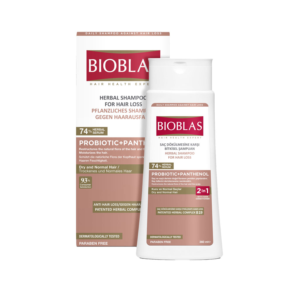 Bioblas Șampon Anticădere Păr cu Probiotic și Pantenol, 360ml