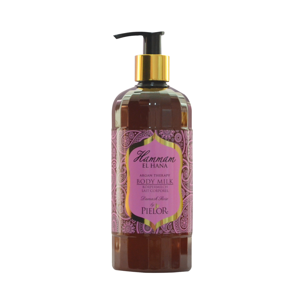 Pielor Hammam El Hana Lapte de Corp Damask Rose, 400 ml