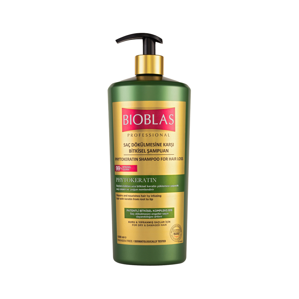 Bioblas Șampon Profesional Anticădere Păr cu Fitocheratină, 1000ml