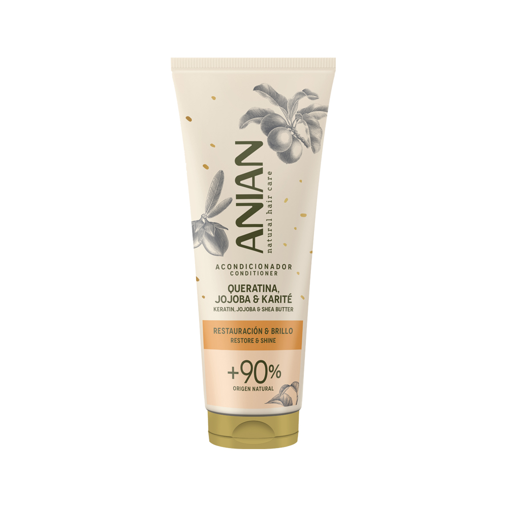 Anian Balsam de păr cu Cheratină, Jojoba și Unt de Shea, 250 ml