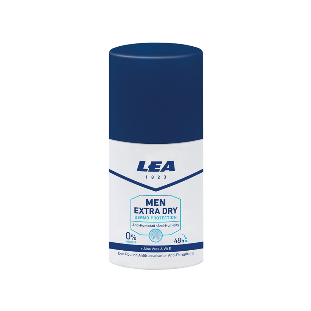 Lea Men Deodorant Roll-On Extra Dry, 50 ml